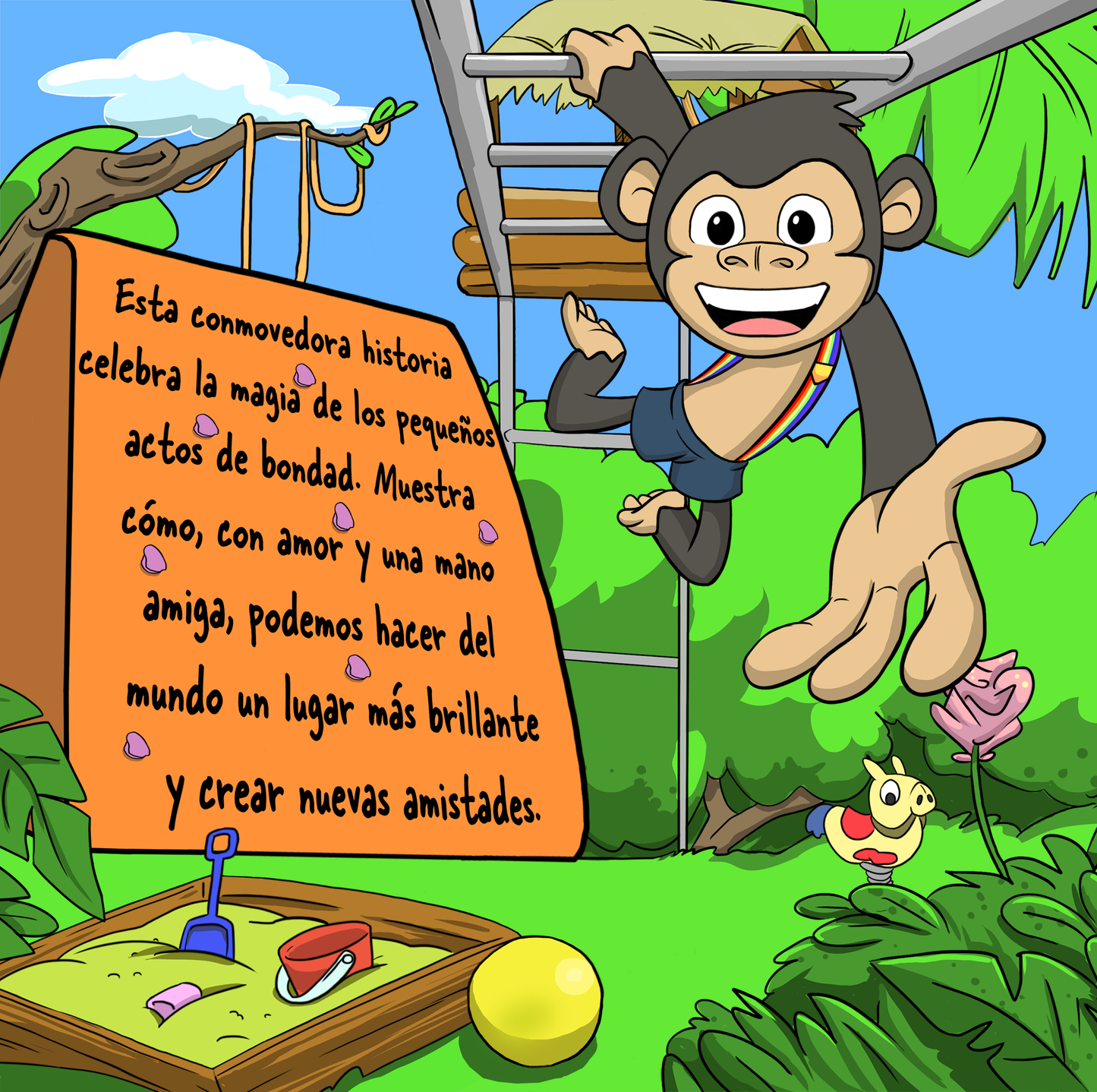 Libro infantil: Bondad En El Parque (Spanish)